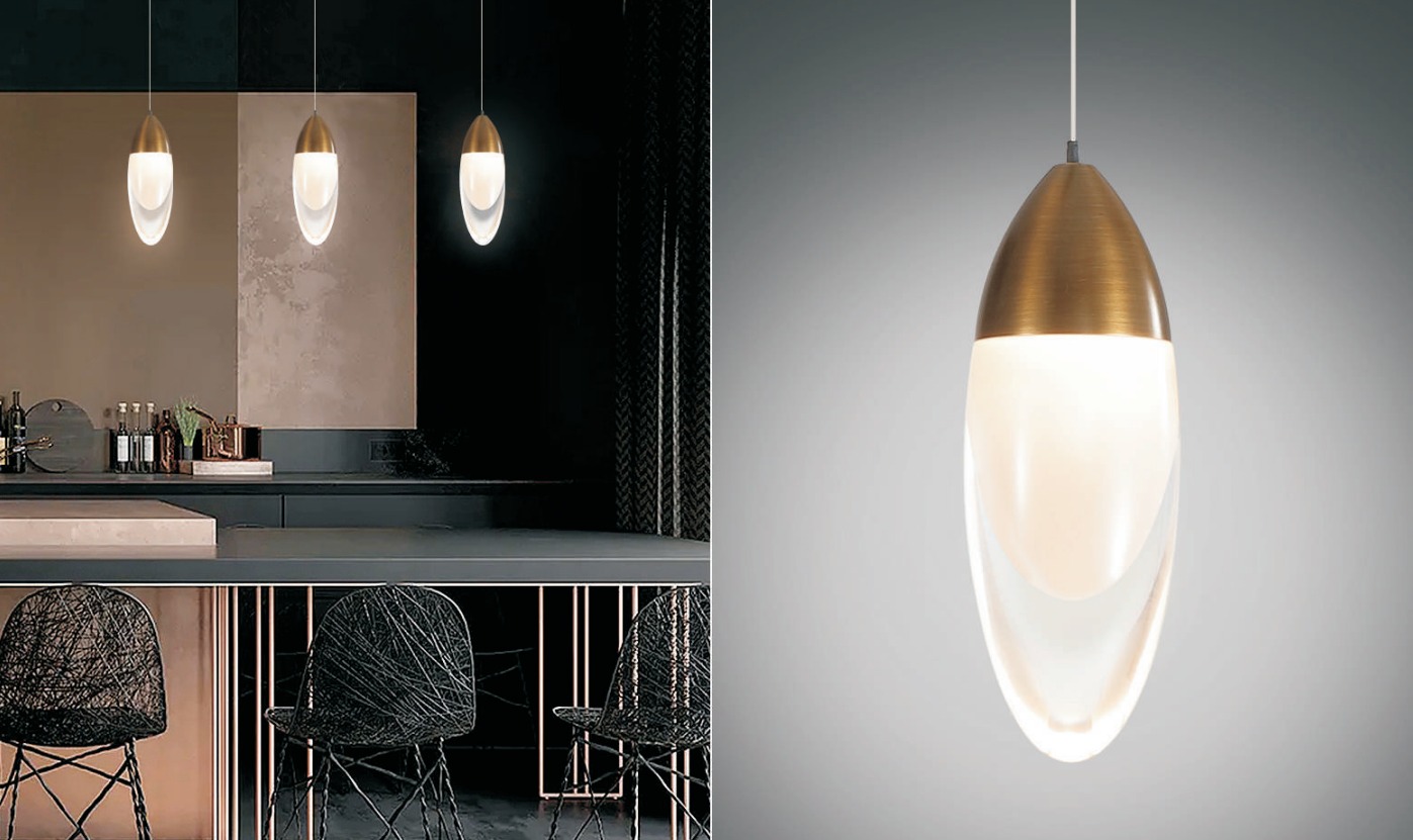 glass magnetic pendant light