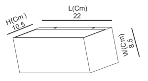 20W IP65 up and downlight led wall light