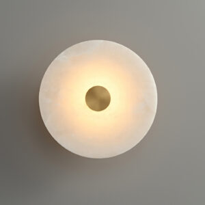 alabaster wall lights